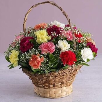 Lovely flowers basket