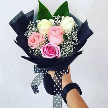 Beautiful occasion black bouquet